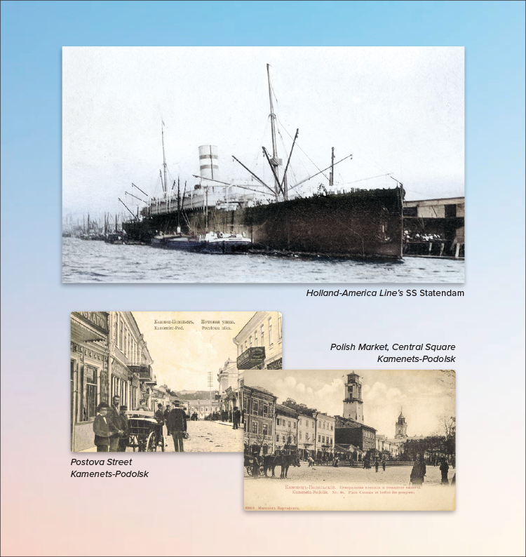 Museum-Quality Legacy Biographies – SS Statendam ship photo